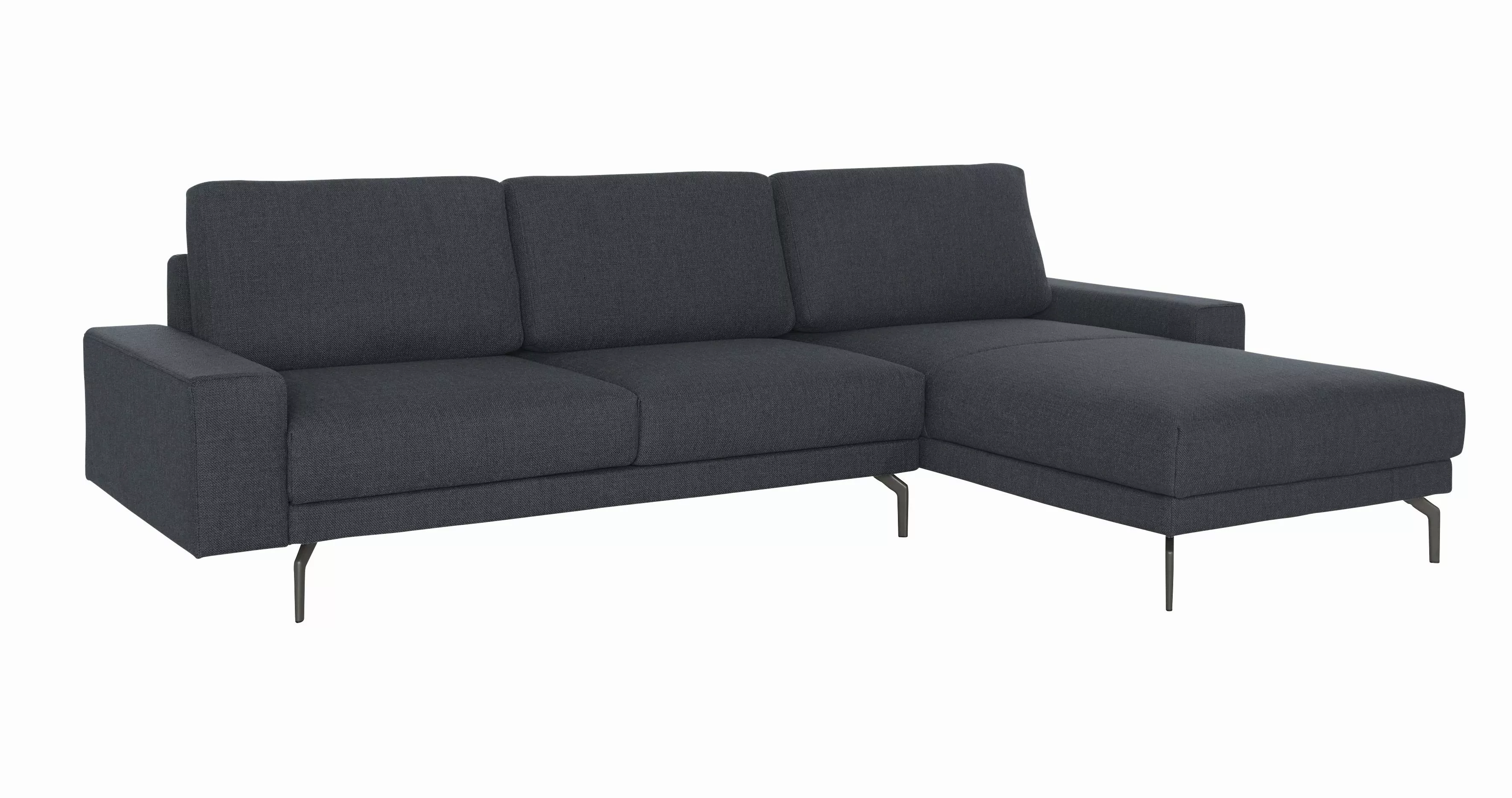 hülsta sofa Ecksofa "hs.450", Armlehne breit und niedrig, Alugussfüße in um günstig online kaufen