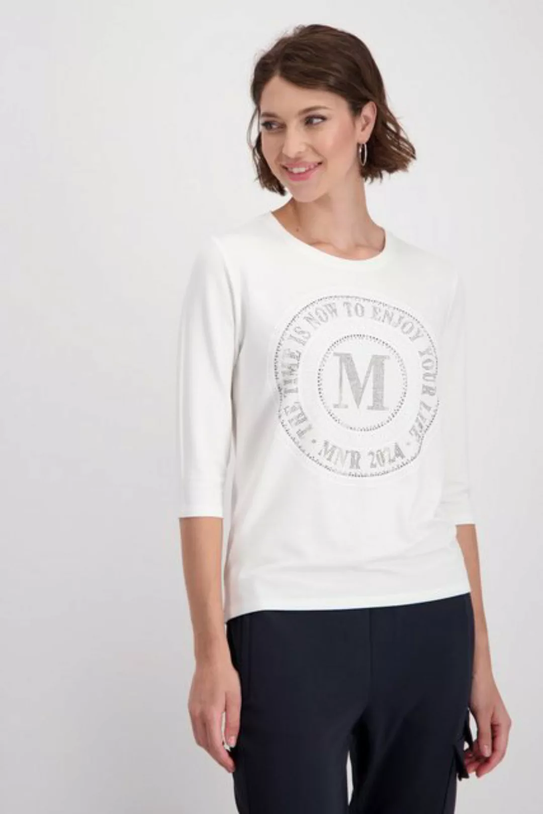 Monari Langarmshirt Pullover günstig online kaufen