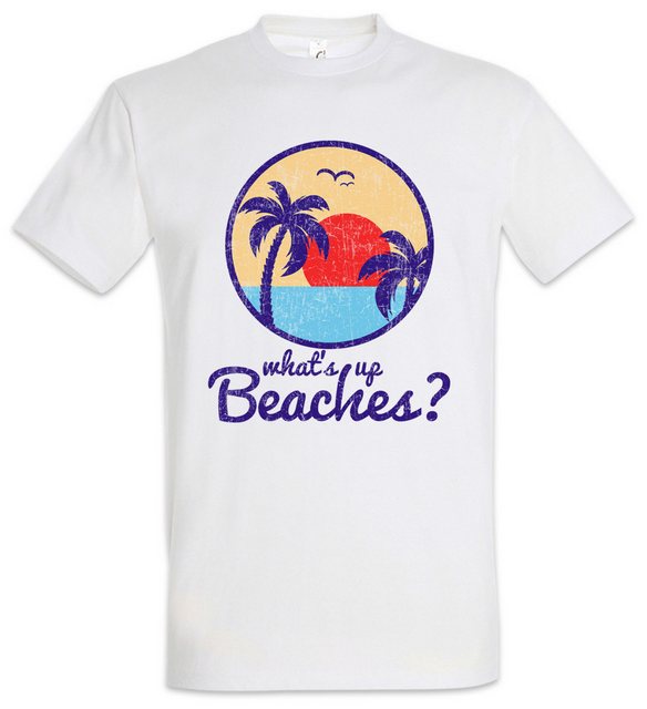 Urban Backwoods Print-Shirt What's Up Beaches II Herren T-Shirt Surfer Surf günstig online kaufen