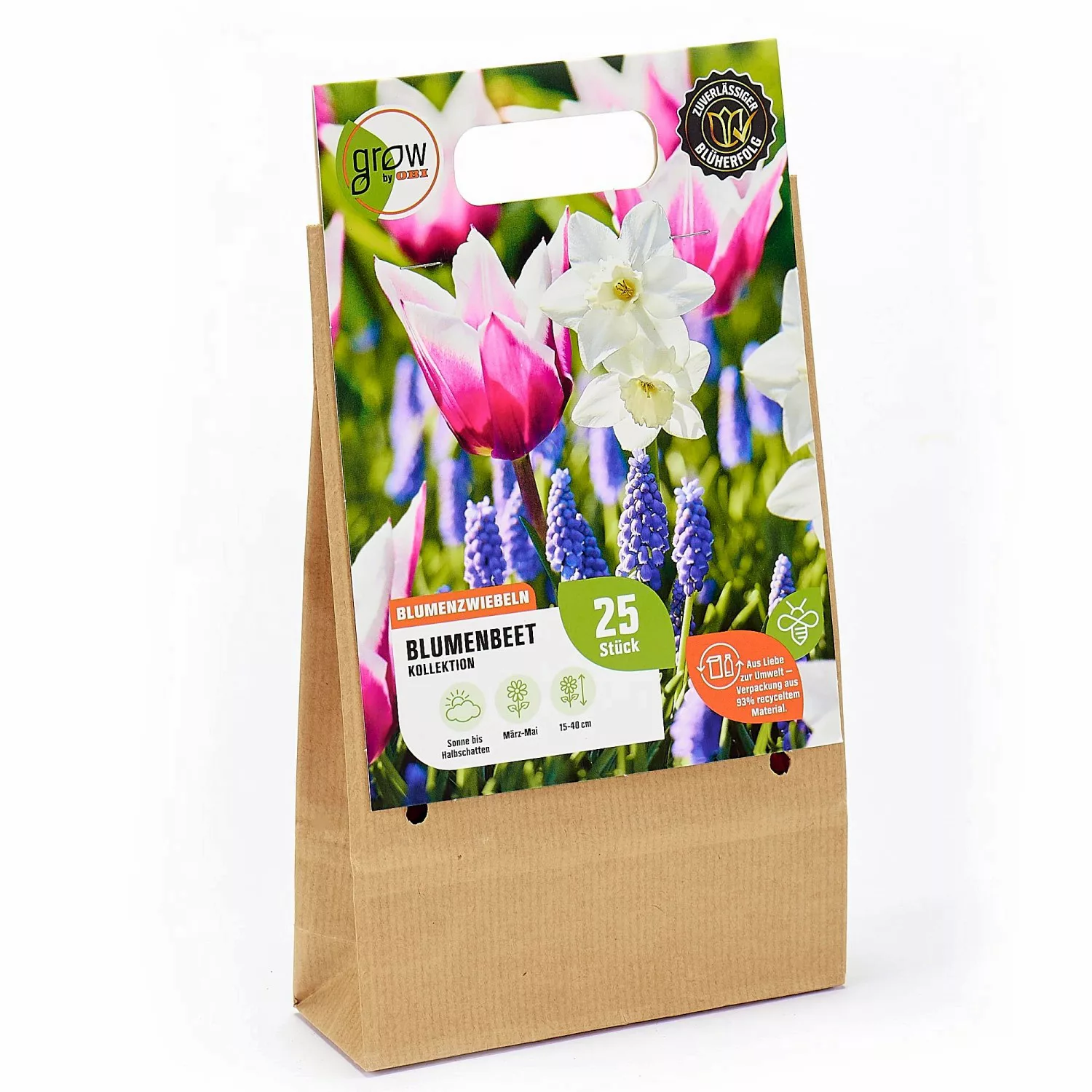 GROW by OBI Blumenbeet-Kollektion Mischung 25 Stück günstig online kaufen