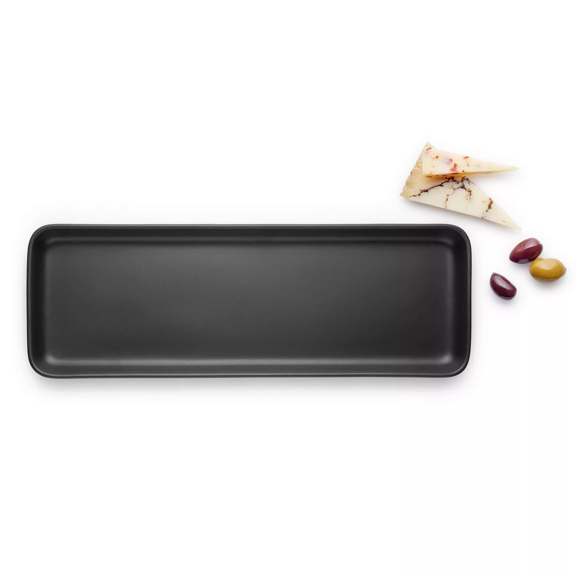 Eva Solo - Nordic Kitchen Servierplatte  37x13cm - schwarz/LxBxH 37x13x2,9c günstig online kaufen