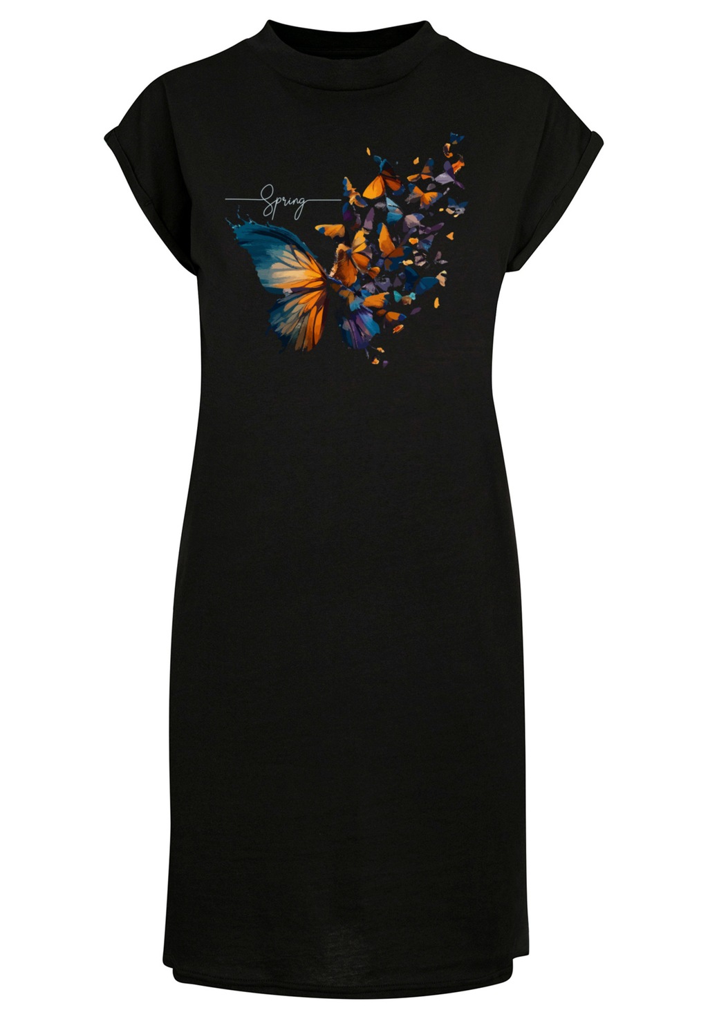F4NT4STIC Shirtkleid "Schmetterling Frühling", Print günstig online kaufen