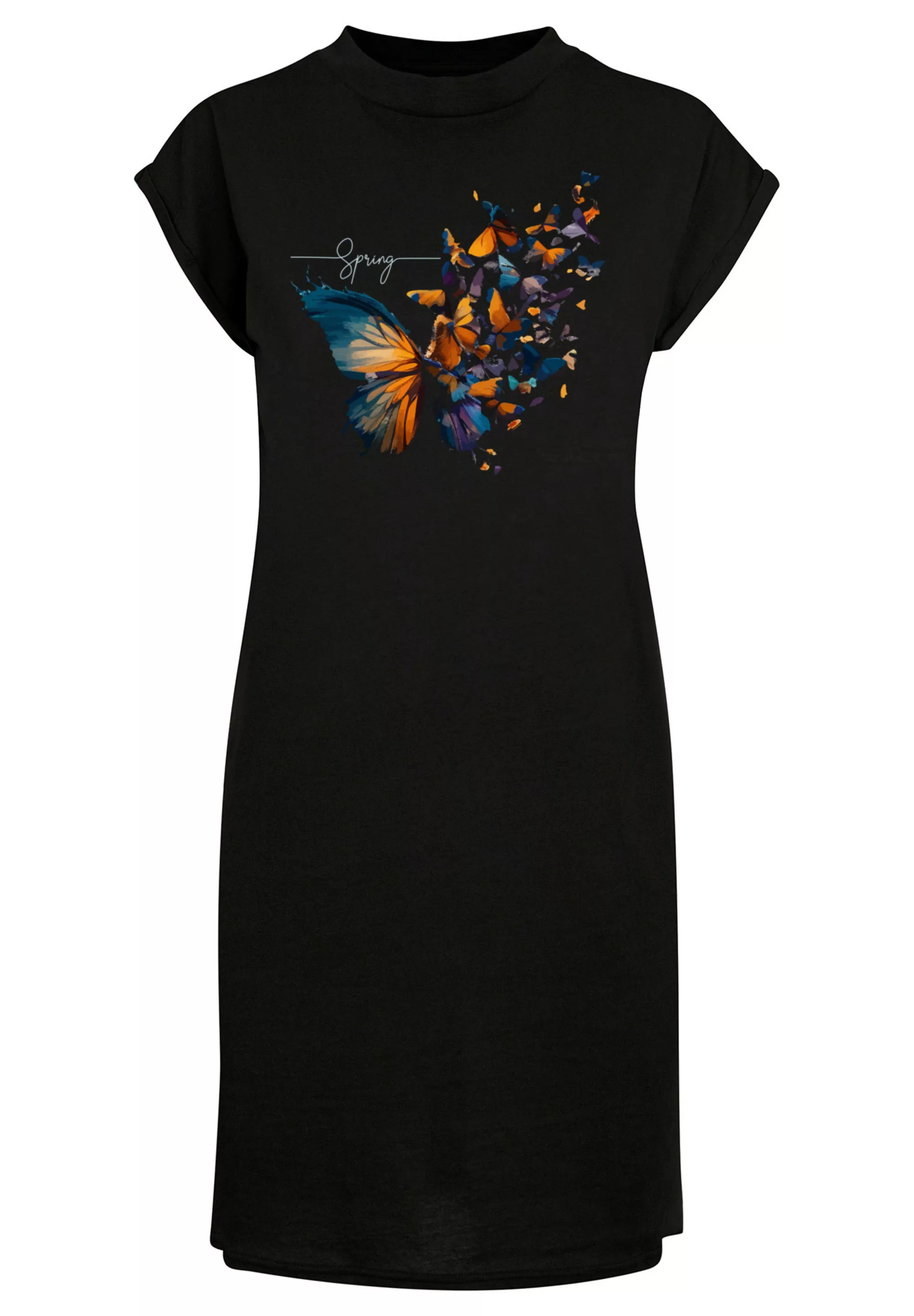 F4NT4STIC Shirtkleid "Schmetterling Frühling", Print günstig online kaufen