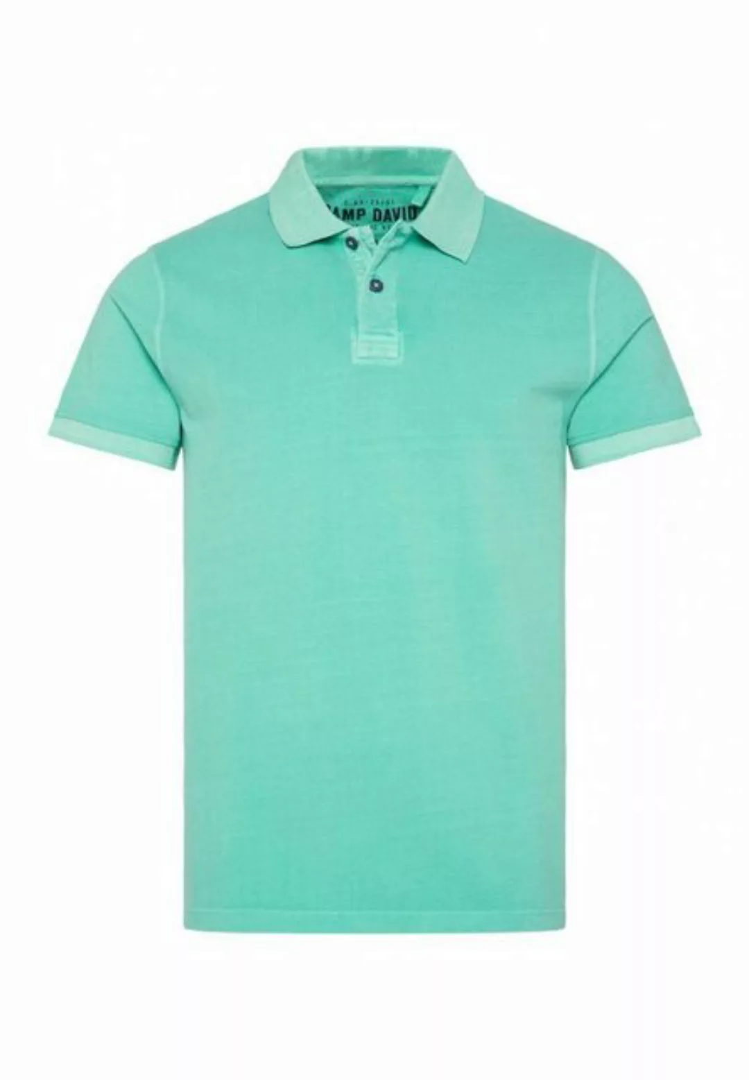 CAMP DAVID Poloshirt Poloshirt Basic CAD FS23 Kurzarmshirt mit (1-tlg) günstig online kaufen