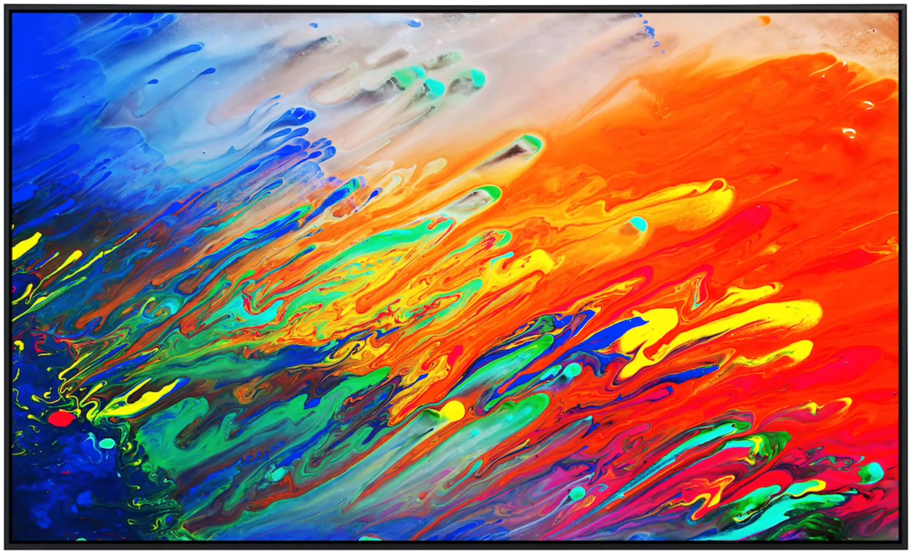Papermoon Infrarotheizung »Abstrakt Farben« günstig online kaufen