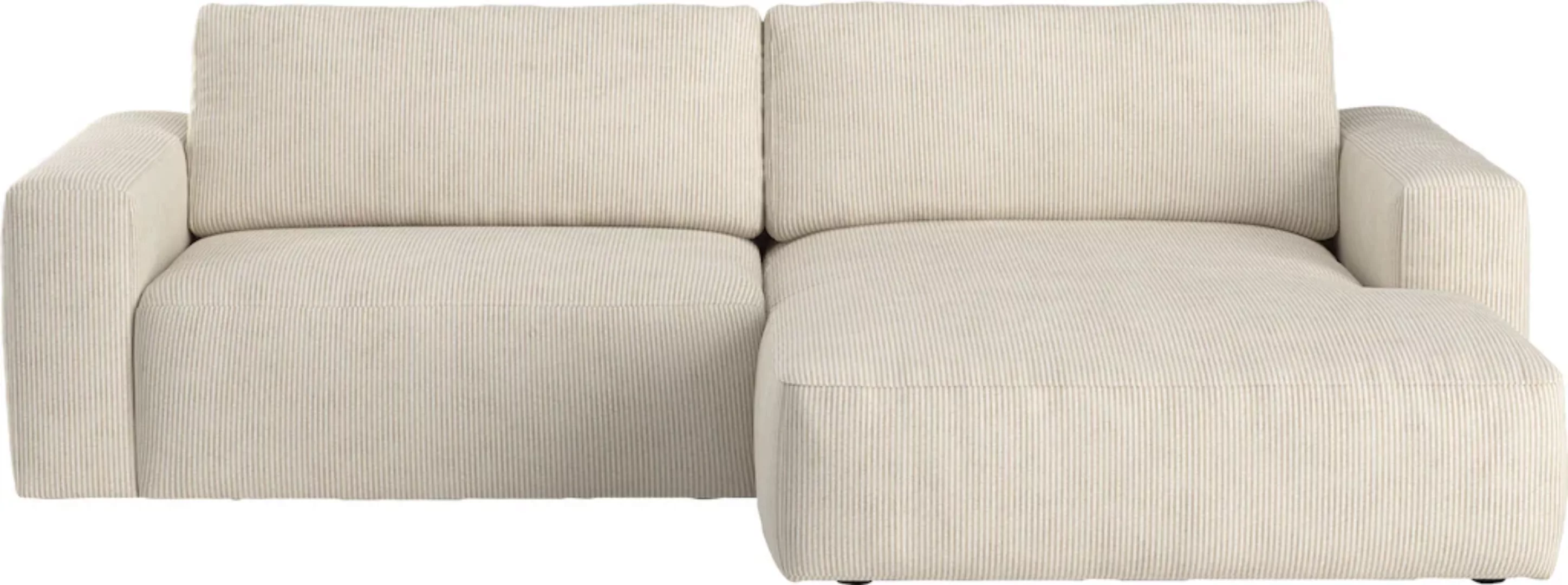 COTTA Ecksofa "Lasso L-Form", mit breiter Recamiere im trendigen Cord oder günstig online kaufen