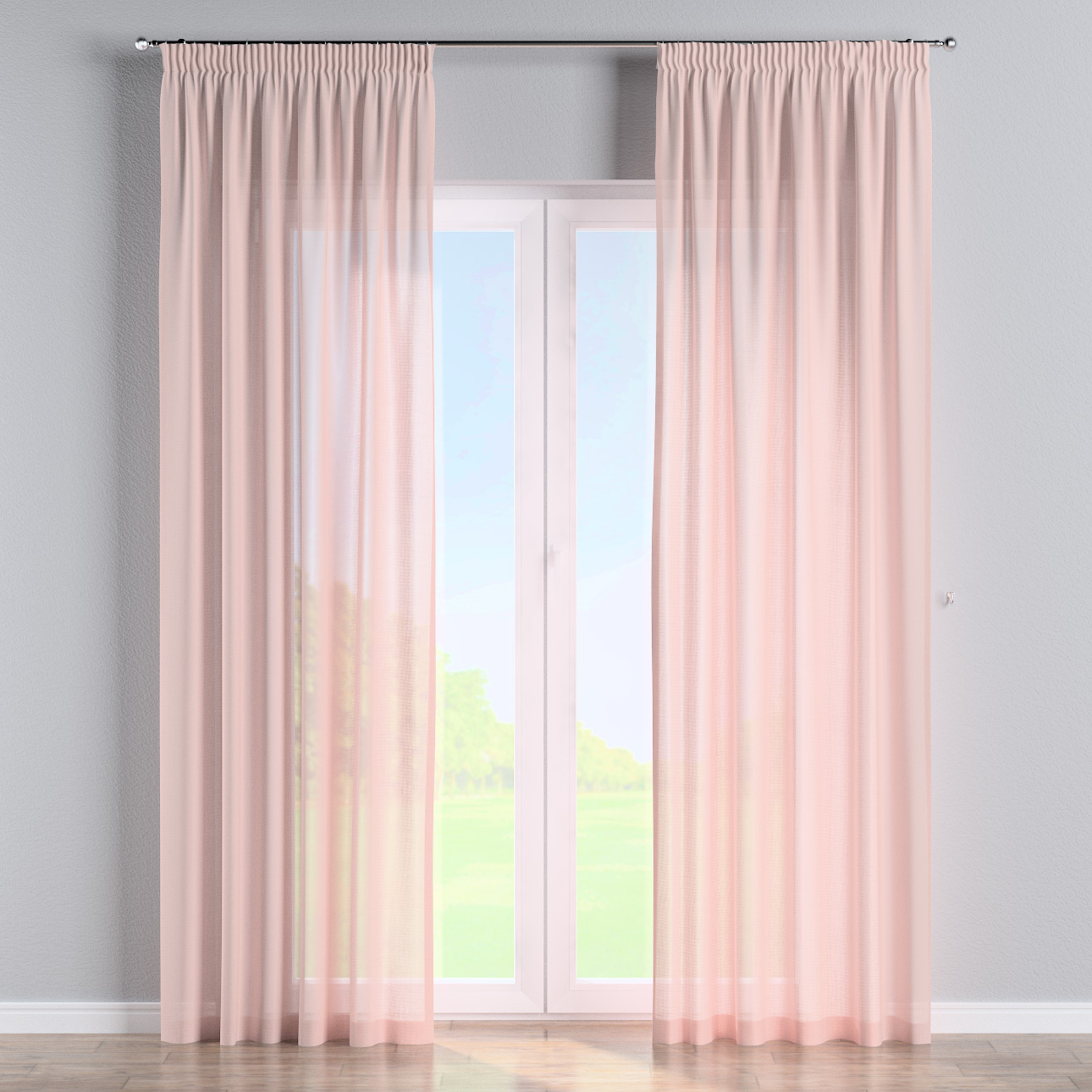 Vorhang mit Kräuselband, rosa, Balance (143-81) günstig online kaufen