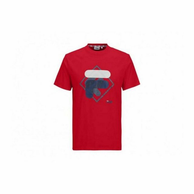 Fila T-Shirt Herren Kurzarm-T-Shirt Fila FAM0447 30002 Rot günstig online kaufen