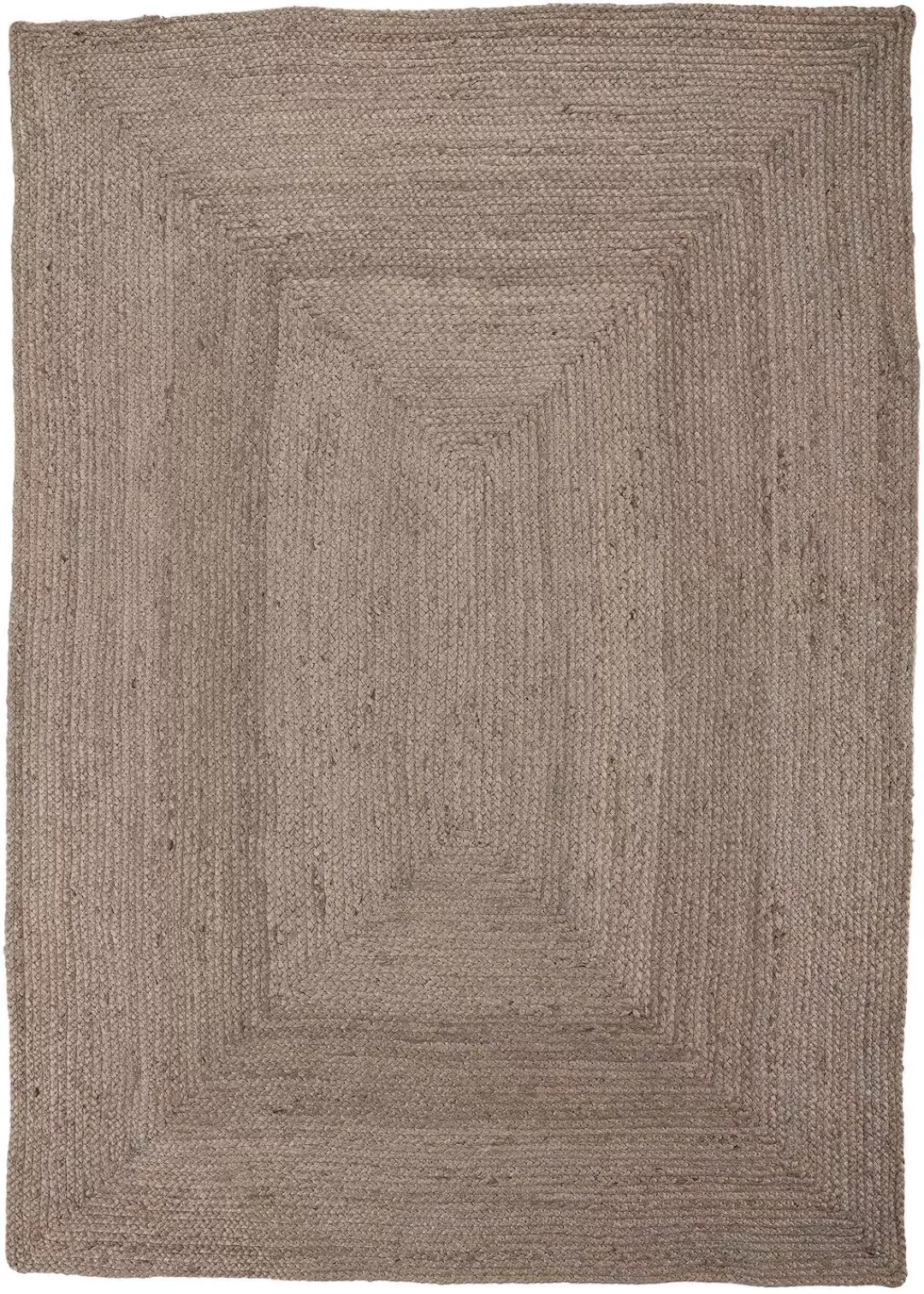 carpetfine Teppich »Nele Juteteppich Naturfaser«, rechteckig, geflochtener günstig online kaufen