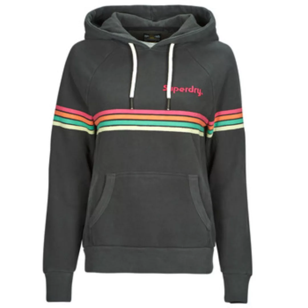 Superdry  Sweatshirt RAINBOW STRIPE LOGO HOODIE günstig online kaufen