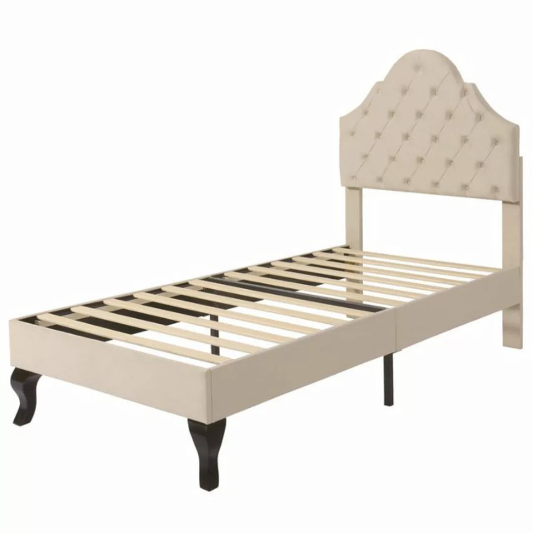 BlingBin Einzelbett Polsterbett 90x200cm, Jugendbett (1er Ser, 1-tlg., mit günstig online kaufen