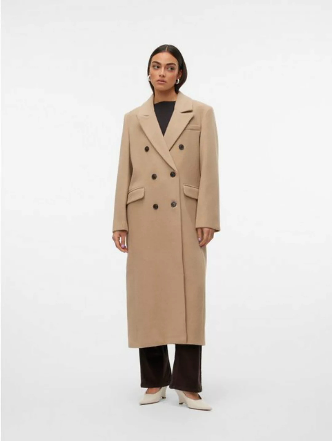 Vero Moda Langmantel VMEDENSIA LONG WOOL COAT GA günstig online kaufen