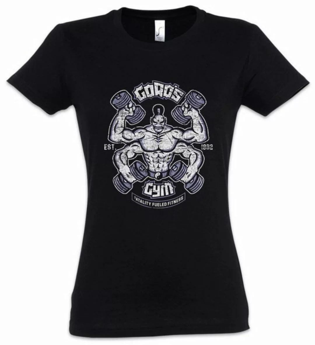 Urban Backwoods Print-Shirt Goro's Gym Damen T-Shirt Mortal Criminals Krimi günstig online kaufen