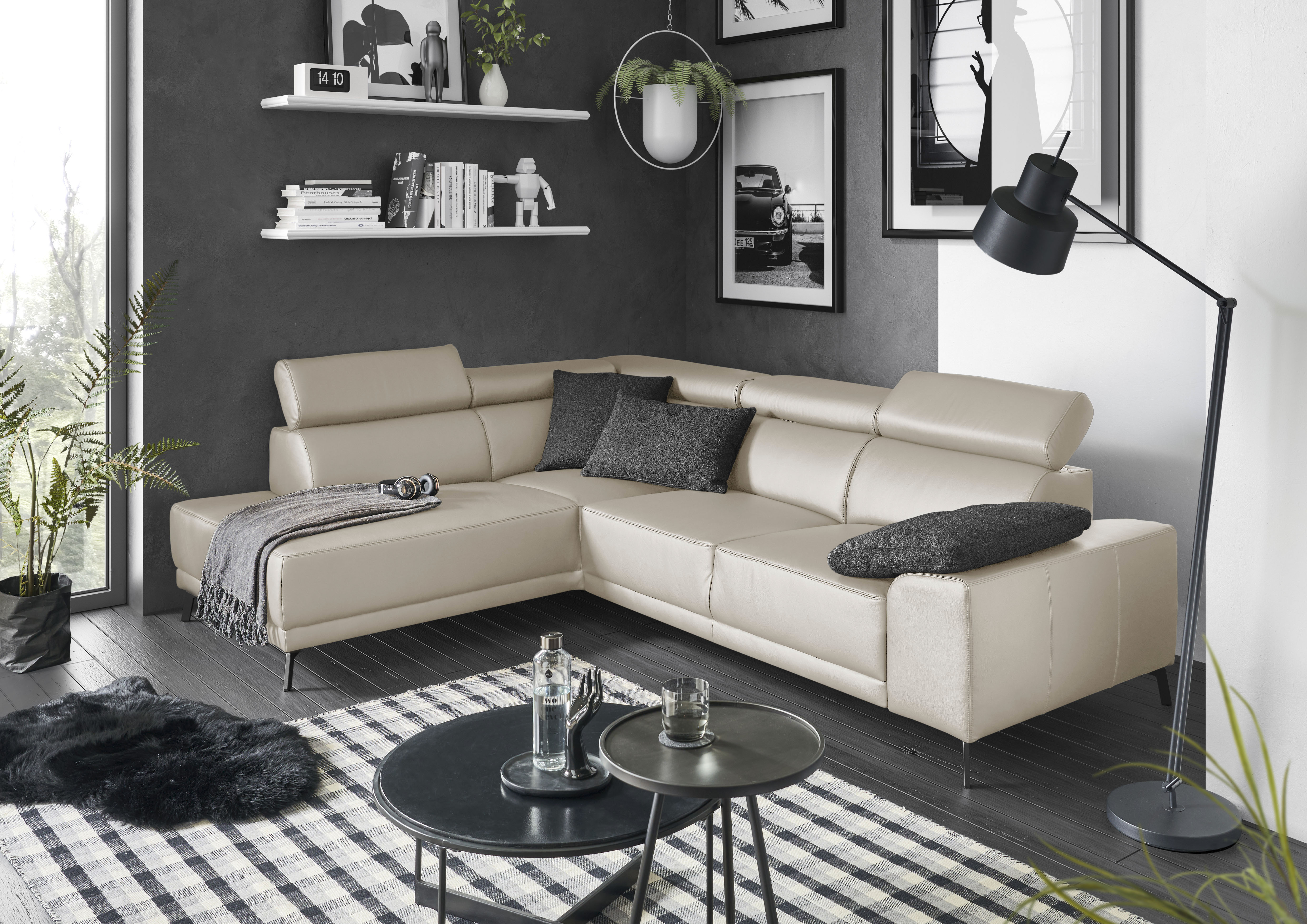 3C Candy Ecksofa "Greve B/T/H: 249/209/79 cm L-Form" günstig online kaufen