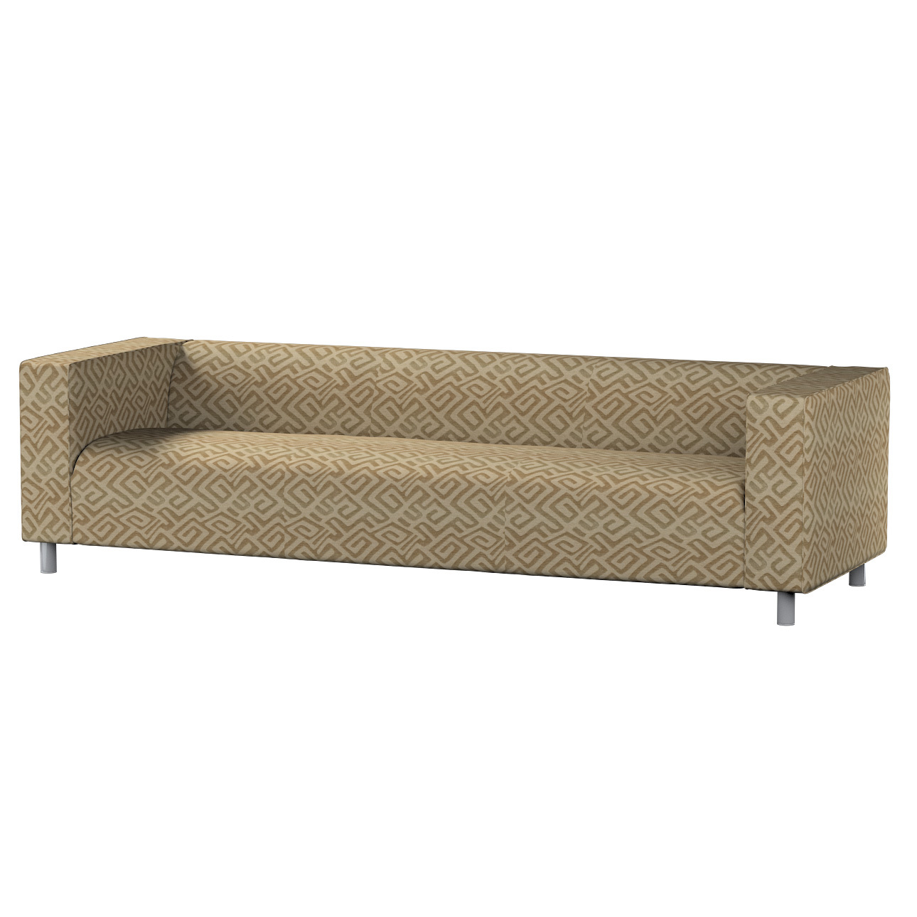 Bezug für Klippan 4-Sitzer Sofa, mocca, Bezug für Klippan 4-Sitzer, Cosy Ho günstig online kaufen