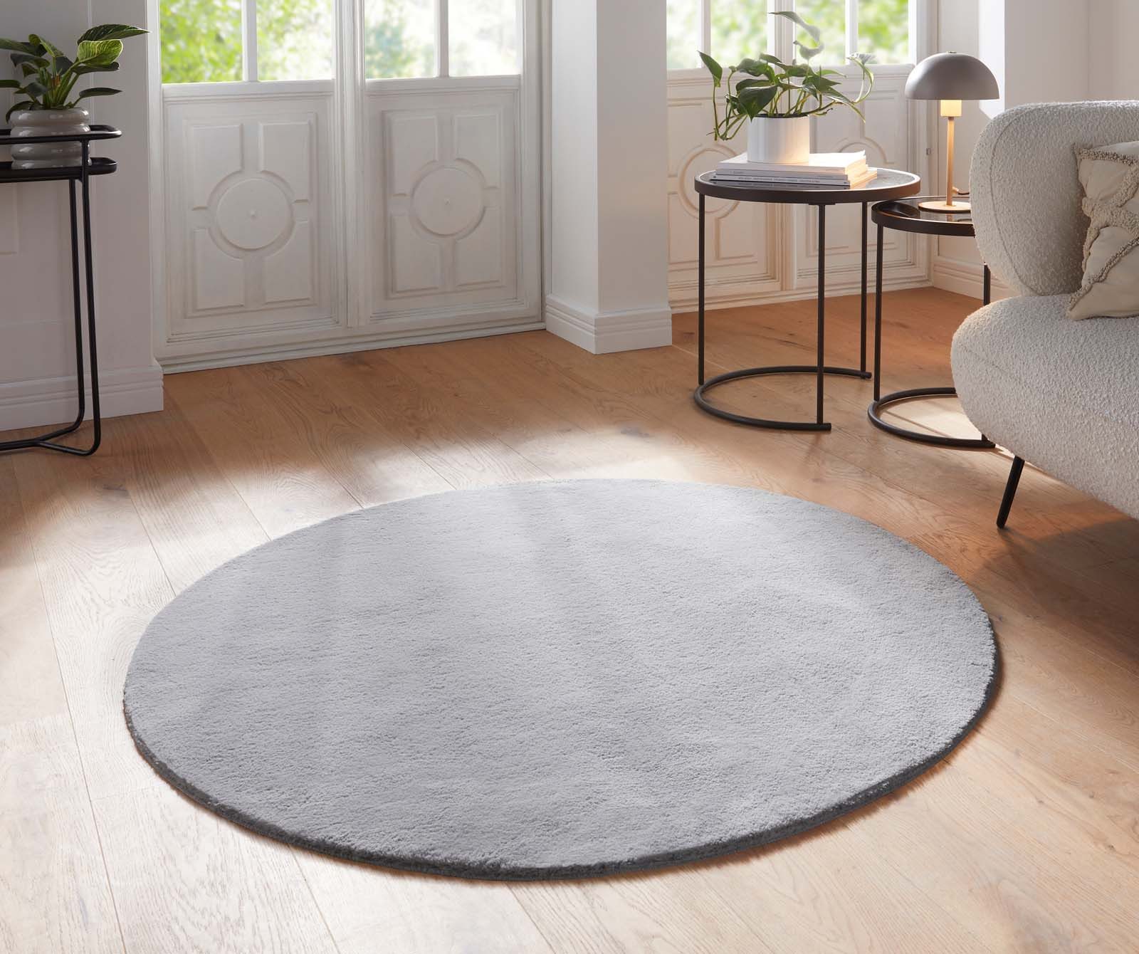 TaraCarpet Teppich Supersoft Kurzflorteppich Fiona Uni, günstig online kaufen