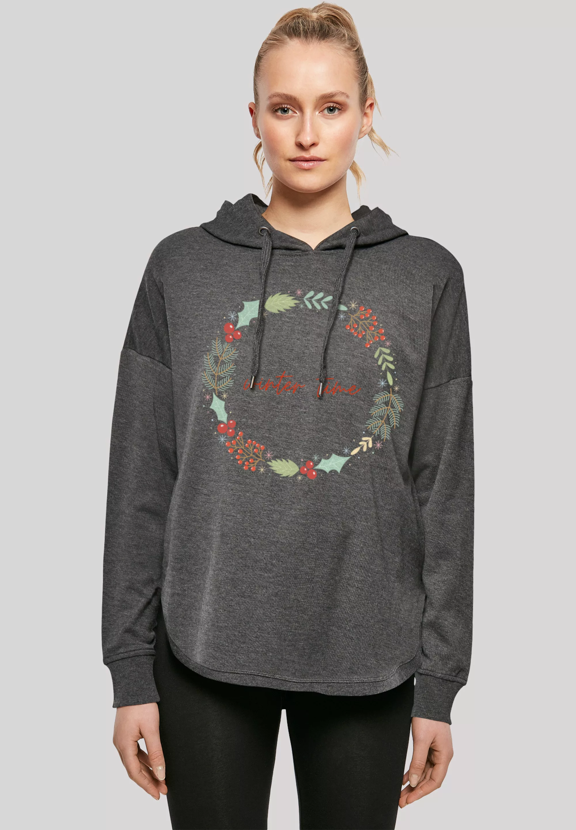 F4NT4STIC Kapuzenpullover "Winter Time", Print günstig online kaufen