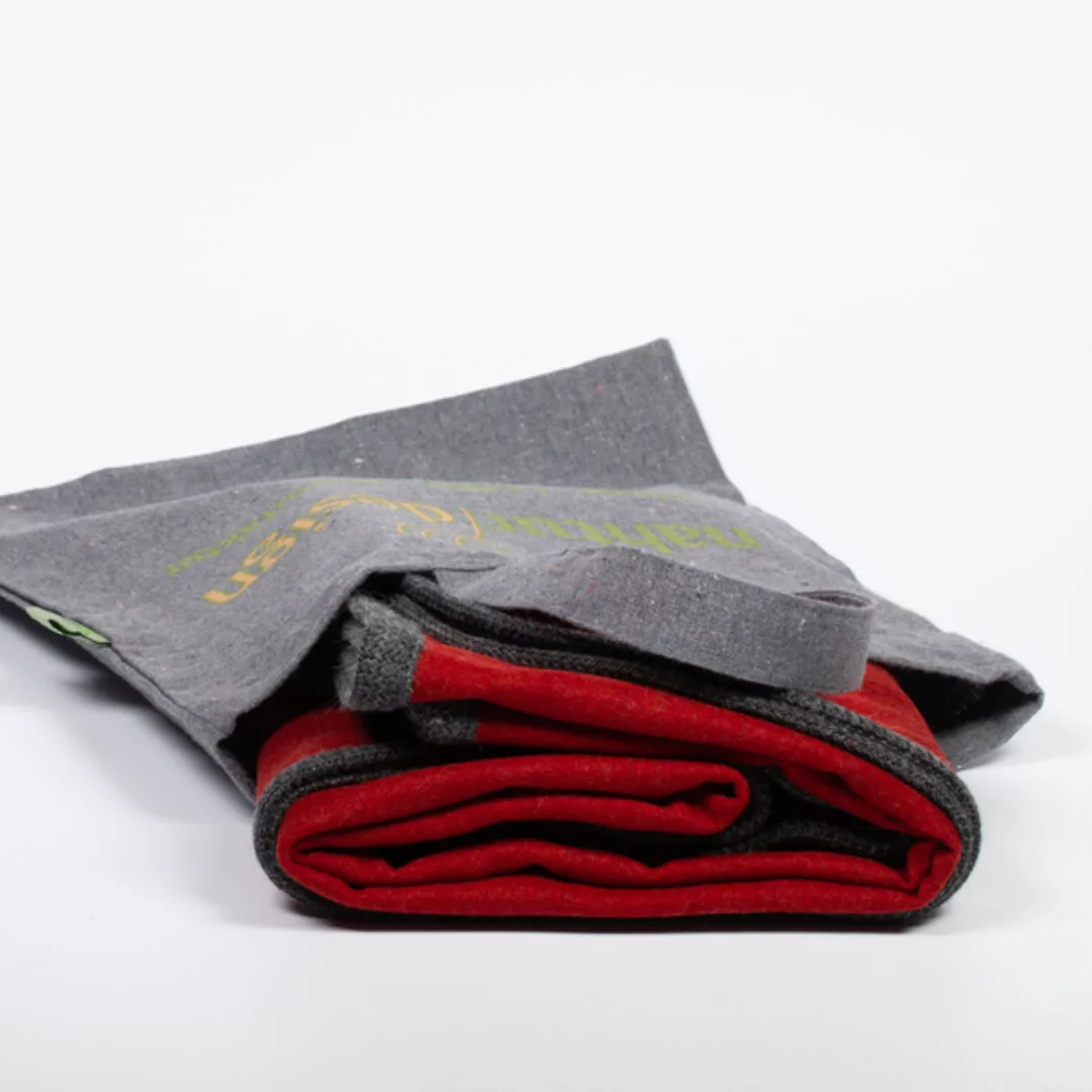 Decke Aus 100% Merinowolle, Leichtloden In Rot, Blau, Grün, Pink, Grau günstig online kaufen