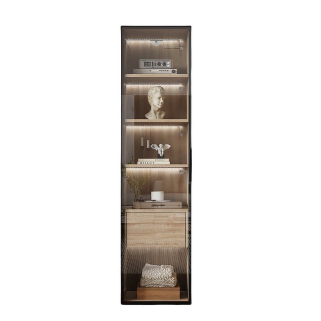 OKWISH Vitrine Badezimmerschrank (Hochschrank, Lagerschrank, Highboard, Lag günstig online kaufen