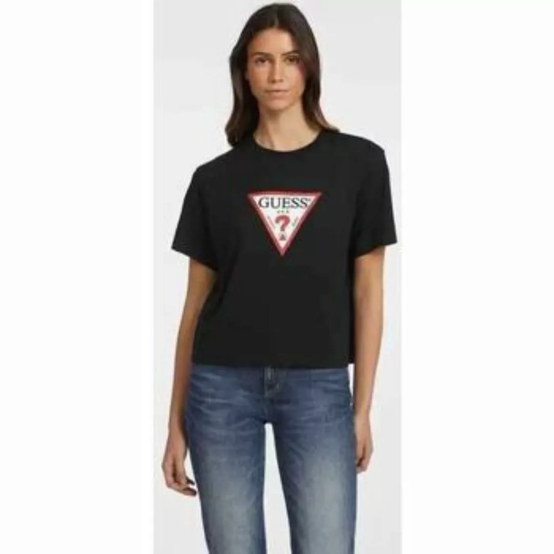 Guess  T-Shirts & Poloshirts W4YI73 K8HM0-JBLK günstig online kaufen