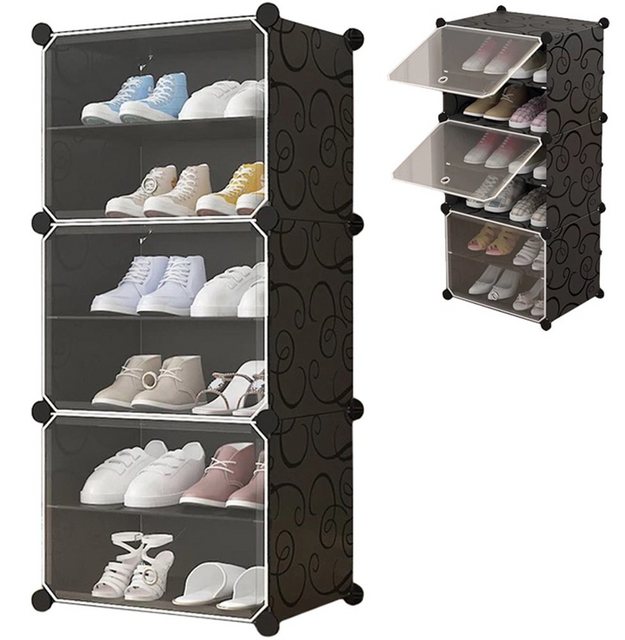 Home Collective Schuhschrank Modular, Kombischrank, Steckregal, wasser- und günstig online kaufen