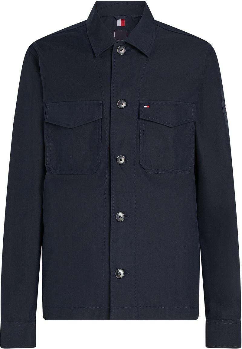 Tommy Hilfiger Hemdjacke Navy - Größe XL günstig online kaufen