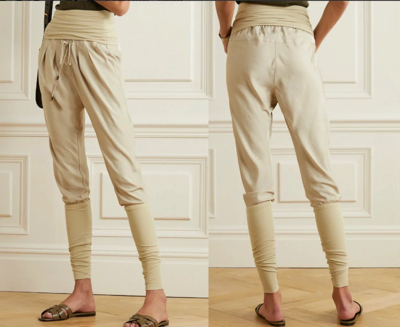 Tom Ford Haremshose TOM FORD Sold Out Jersey Paneled Twill Track Pants Hare günstig online kaufen