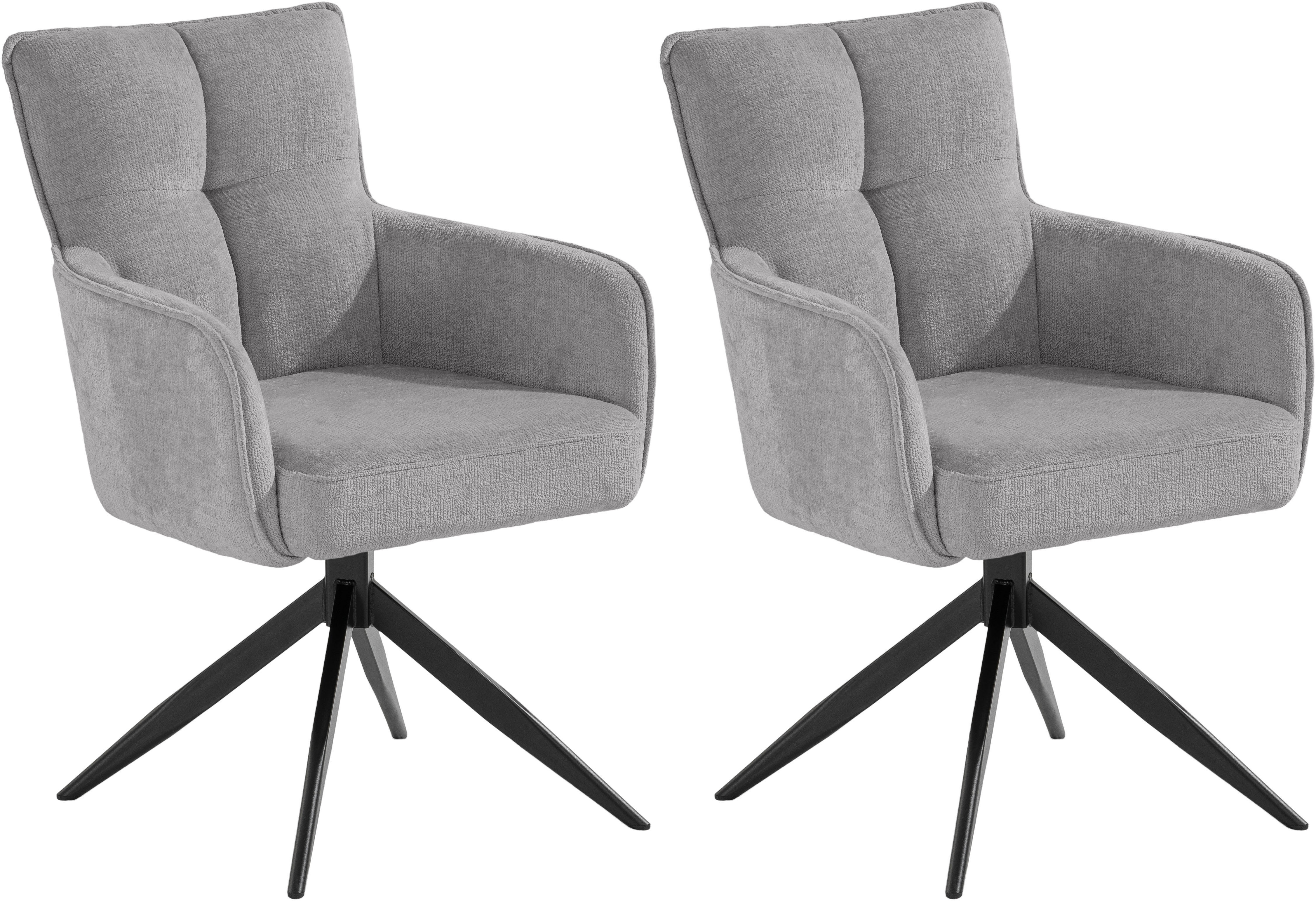 set one by Musterring Armlehnstuhl "Tucson", (Set), Chenille, (Set), 2er Se günstig online kaufen