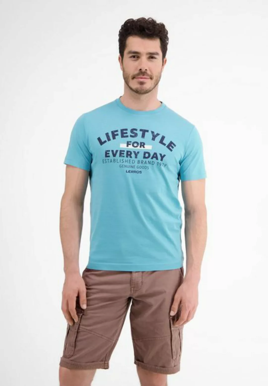 LERROS T-Shirt "LERROS T-Shirt *Lifestyle for every day*" günstig online kaufen