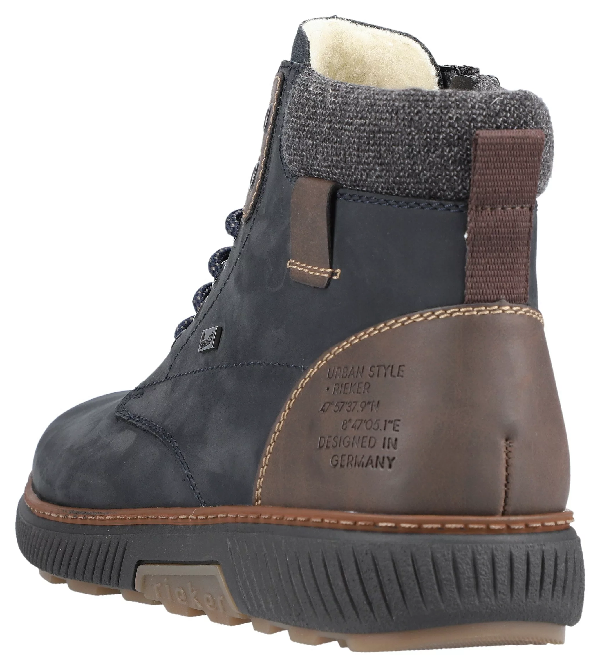 Rieker Winterboots, High Top Sneaker, Schnürstiefelette mit TEX-Membran, sc günstig online kaufen