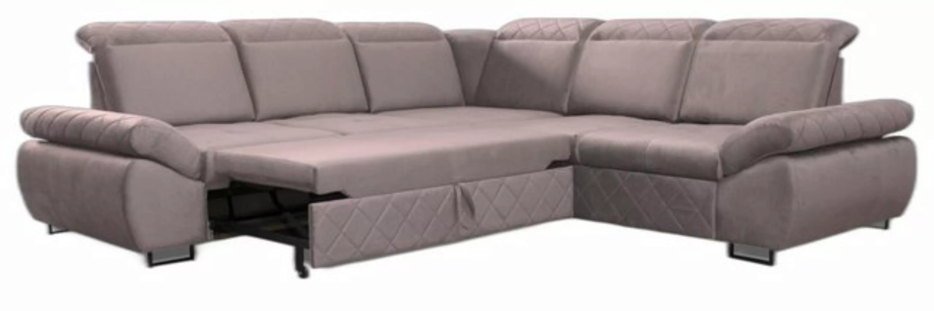 Xlmoebel Ecksofa Zeitgemäße Sofa-Eckmöbel Textil L-Form Neu für Wohnzimmer, günstig online kaufen