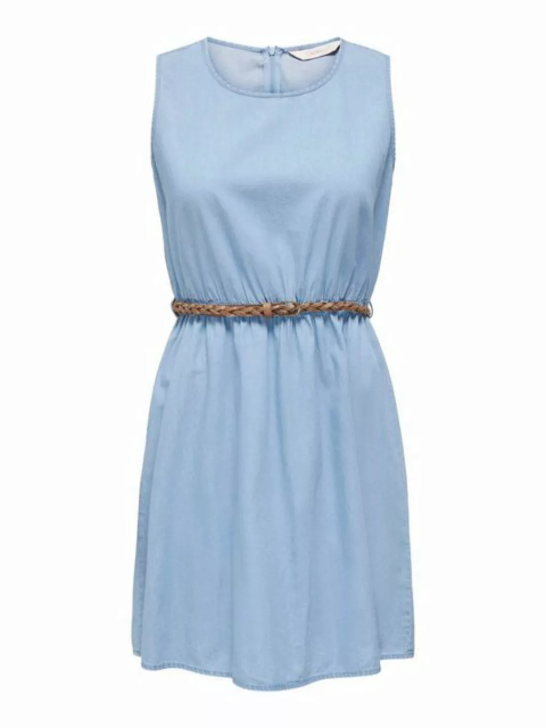 ONLY Jeanskleid "ONLBEA S/L BRAIDED BELT DRESS DNM FS" günstig online kaufen