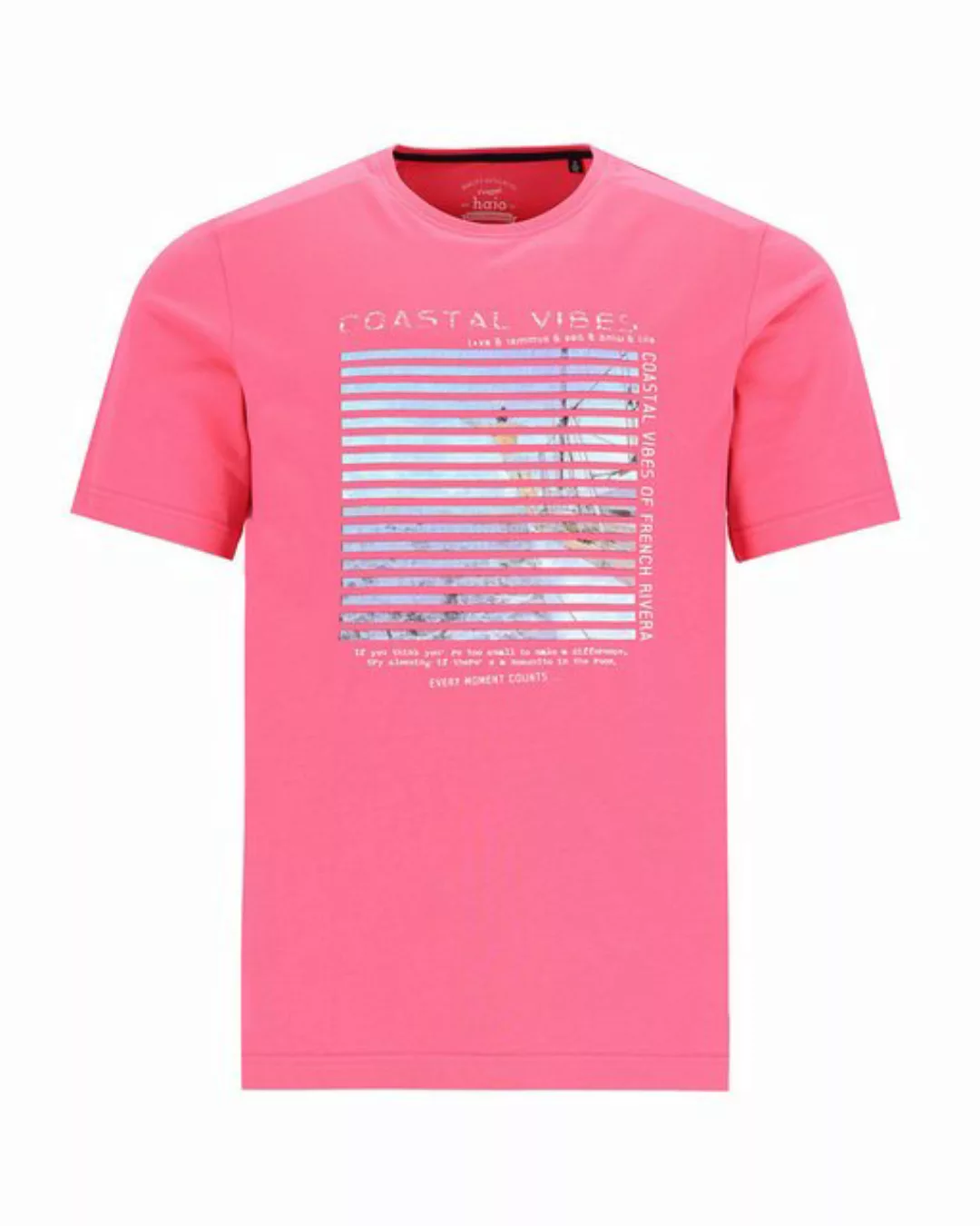 Hajo T-Shirt Rundhals-T-Shirt mit Frontdruck günstig online kaufen