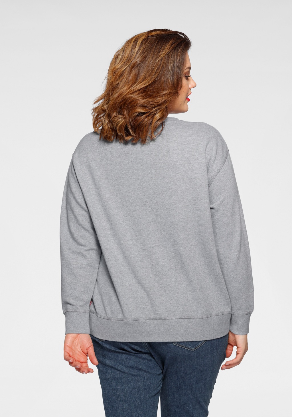 Levi's® Plus Sweatshirt PL GRAPHIC STANDARD CREW mit Levi`s®-Logo auf der B günstig online kaufen