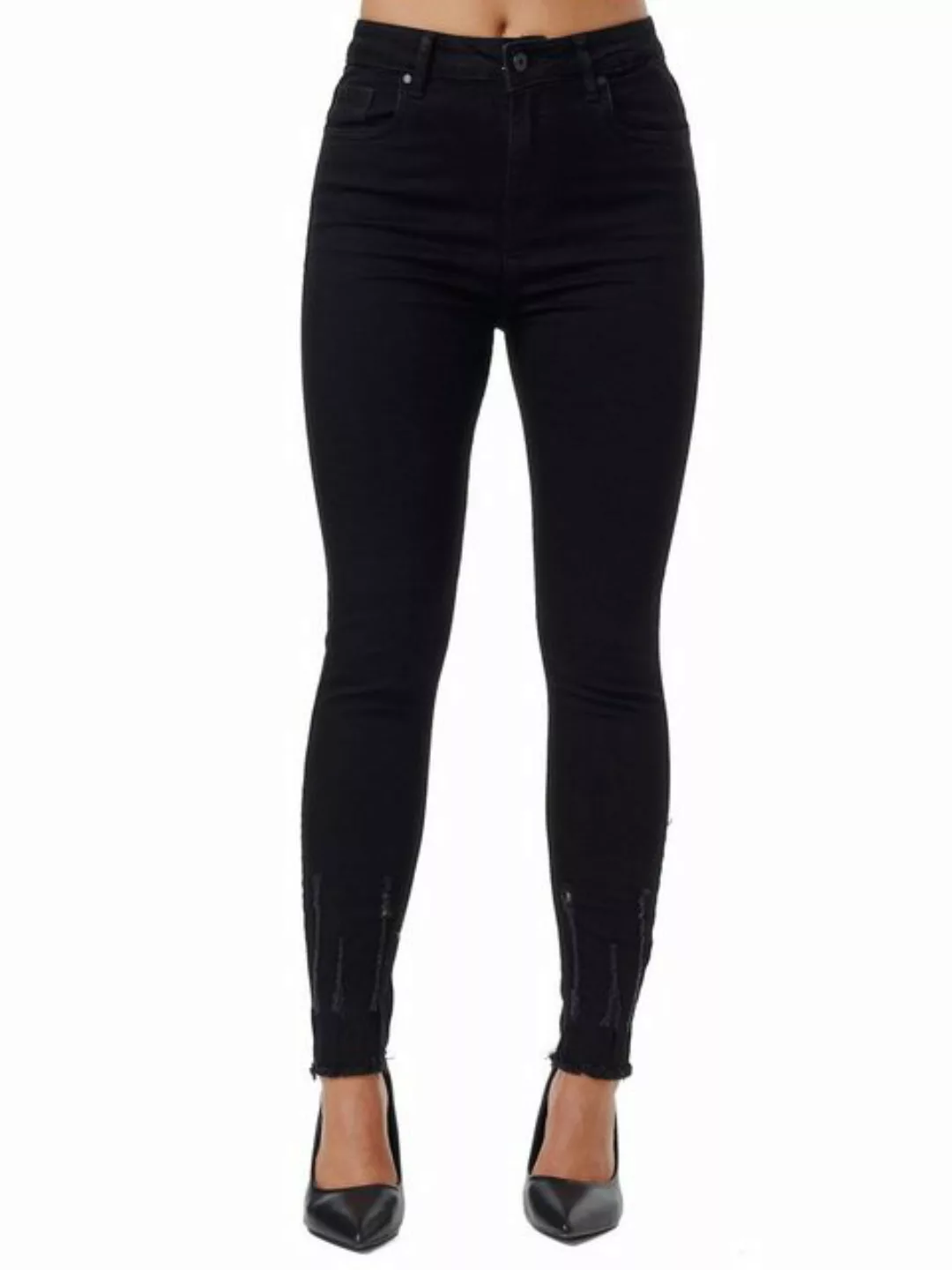 Tazzio Skinny-fit-Jeans F104 Damen High Rise Jeanshose günstig online kaufen