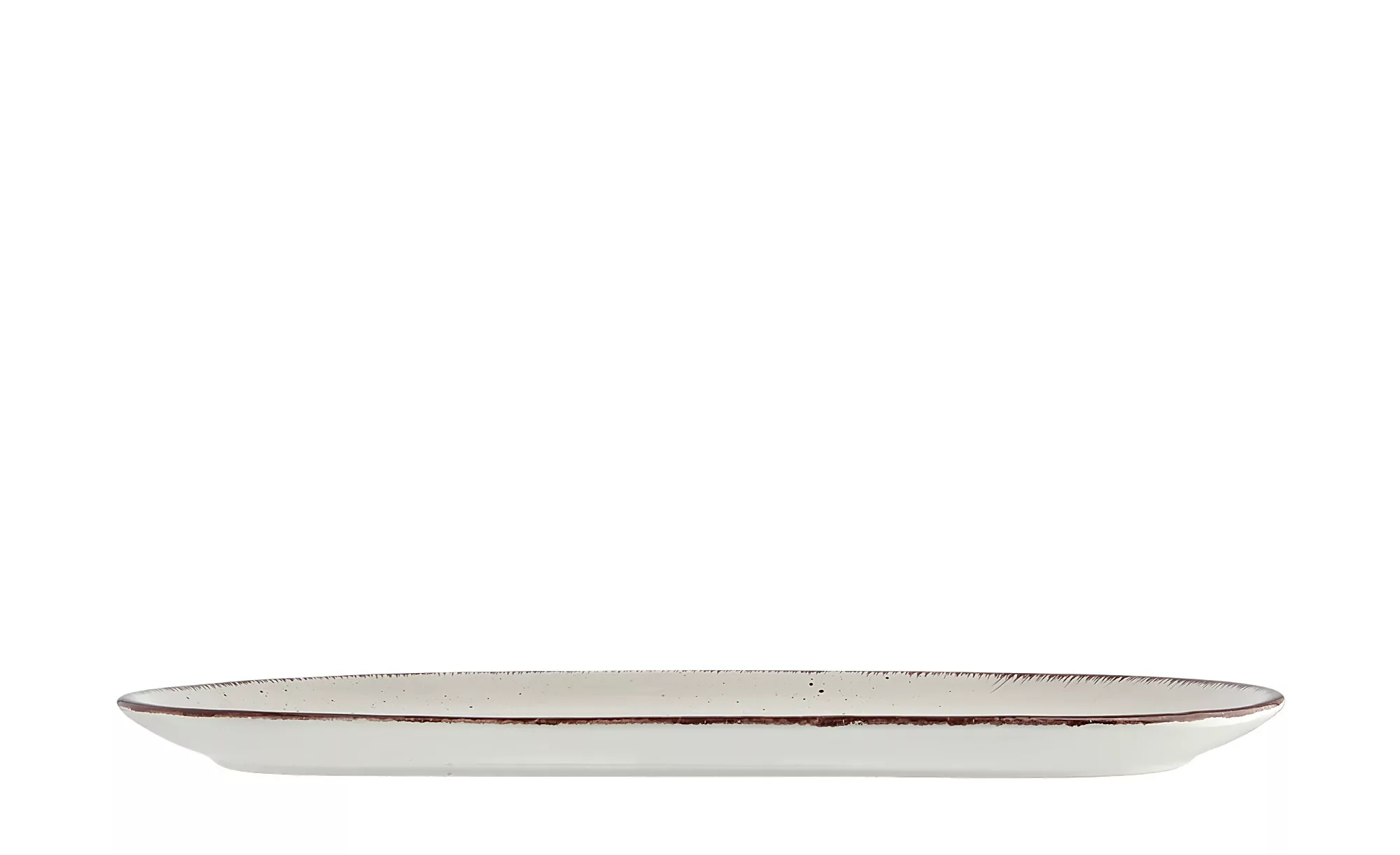 Peill+Putzler Servierplatte 37,5cm  Siena - weiß - Steinzeug - 18 cm - Scon günstig online kaufen