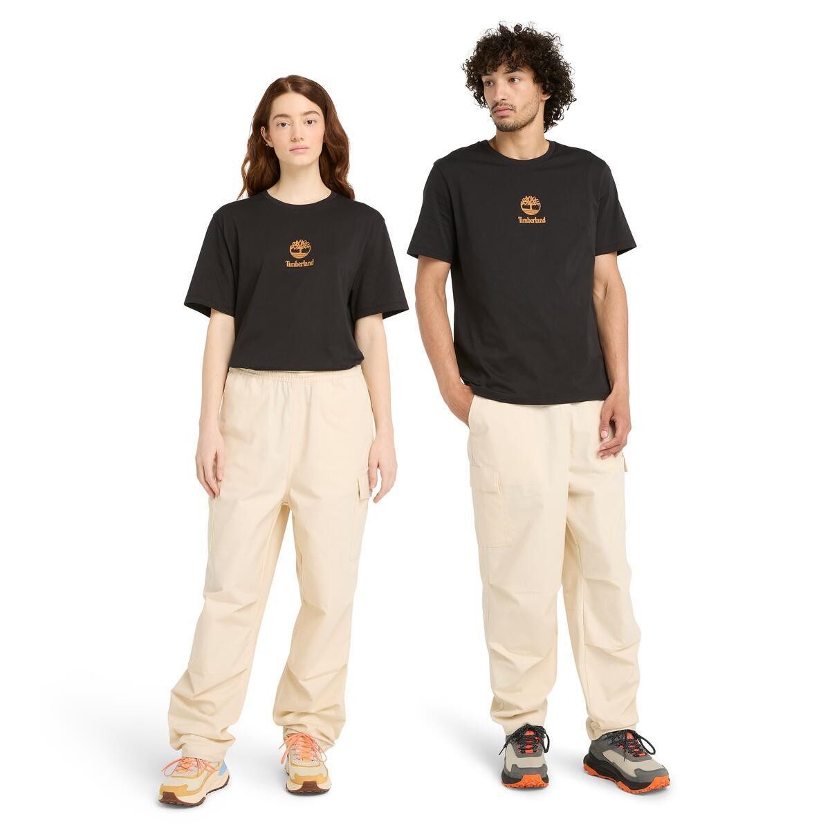 Timberland T-Shirt Print Stack Logo Short günstig online kaufen