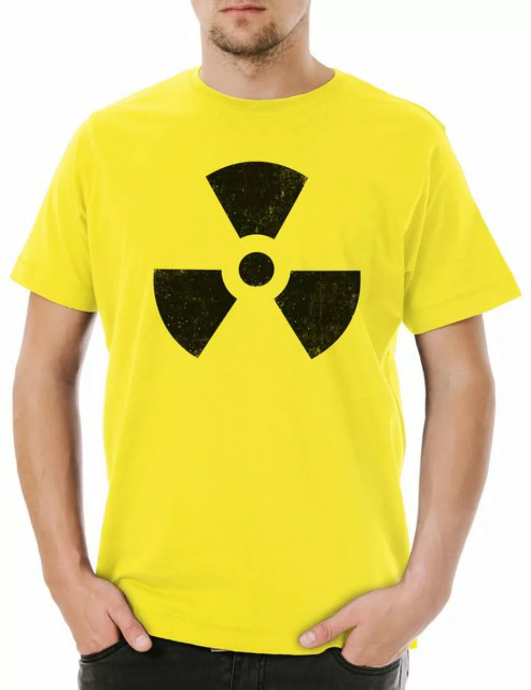 Urban Backwoods Print-Shirt Radioactive Vintage Symbol Herren T-Shirt Bioha günstig online kaufen