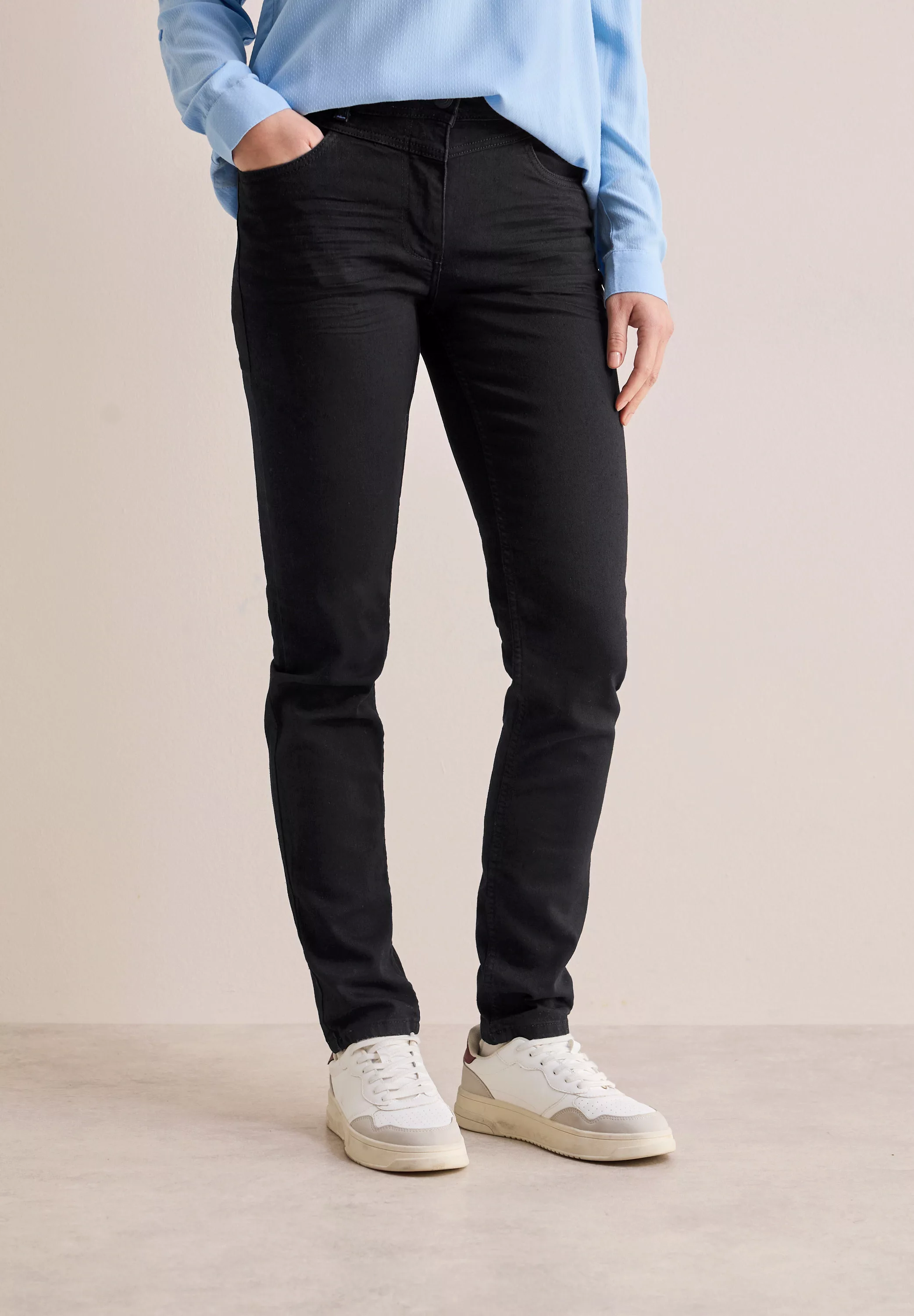 Cecil Slim-fit-Jeans, High Waist günstig online kaufen