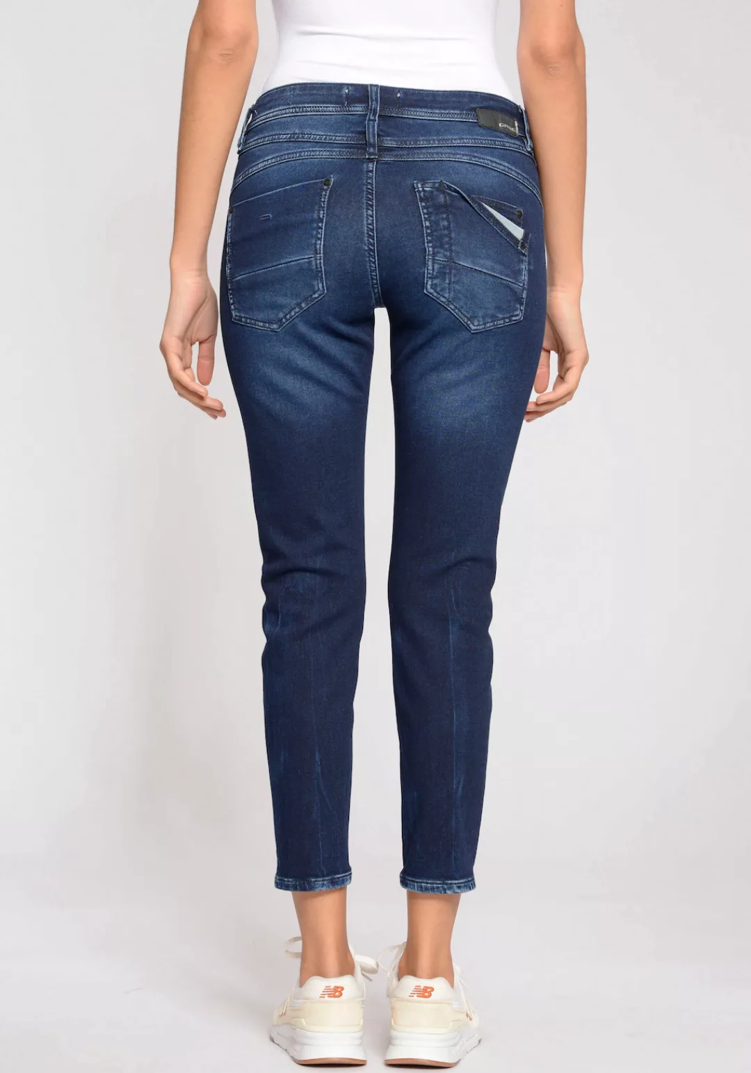 GANG Relax-fit-Jeans 94Amelie Cropped aus weicher Cord-Qualität günstig online kaufen