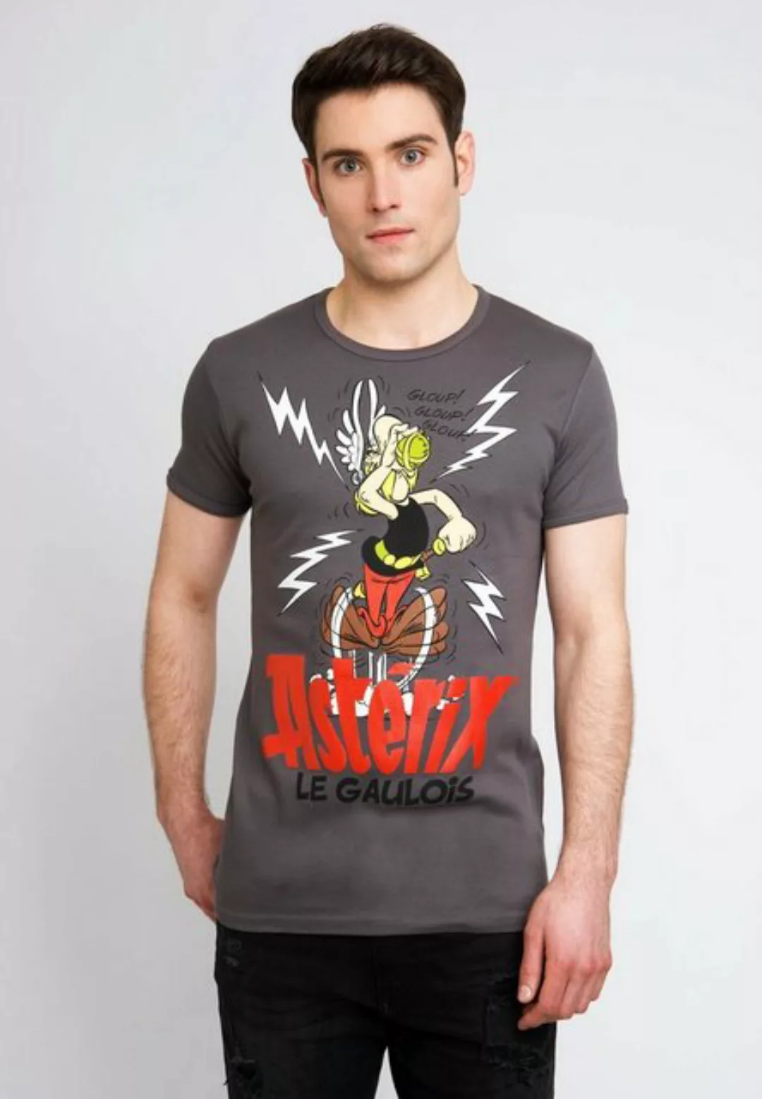 LOGOSHIRT T-Shirt "Asterix Le Gaulois", mit Asterix- und Zaubertrank-Print günstig online kaufen