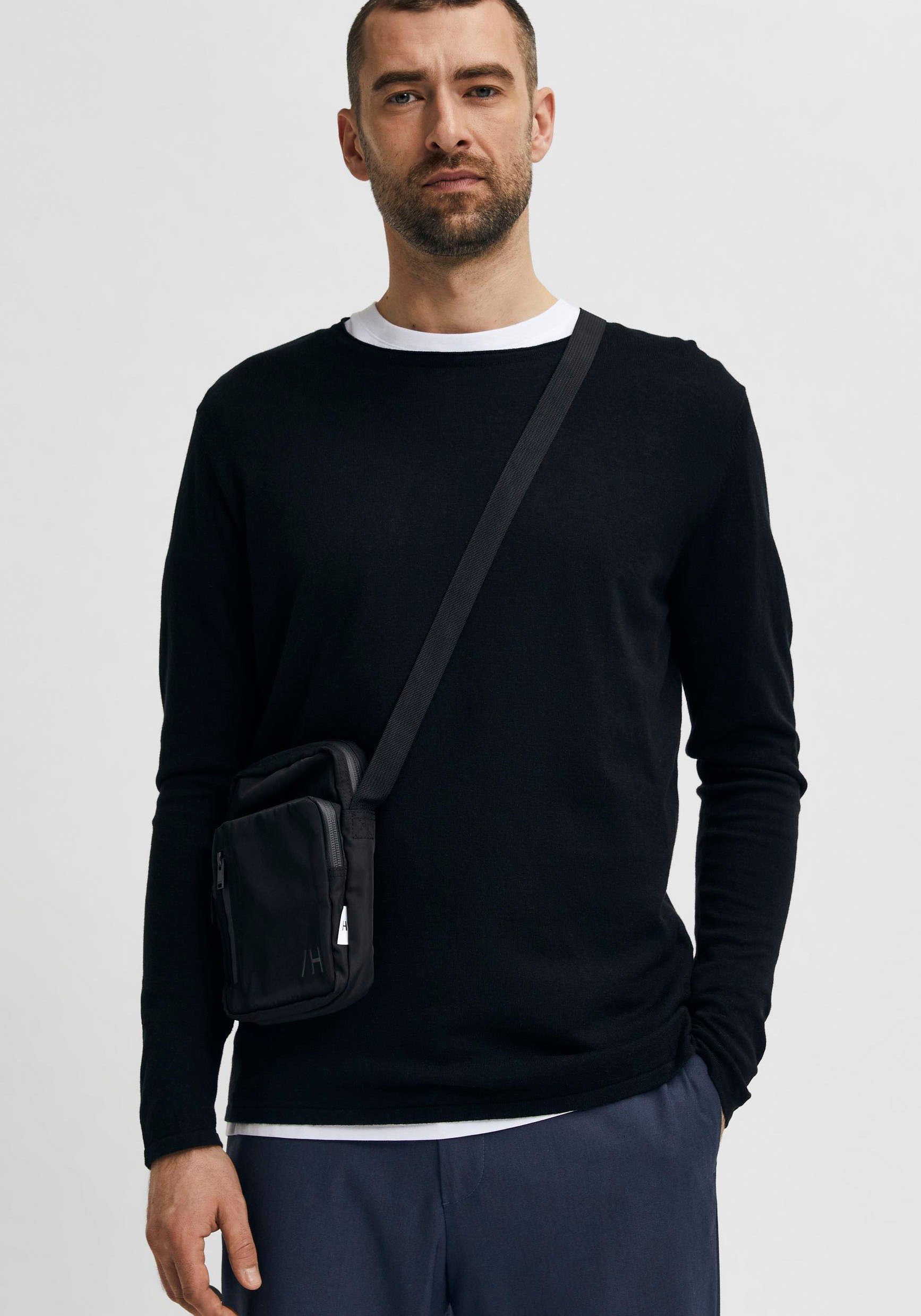 SELECTED HOMME Rundhalspullover SLHROME LS KNIT günstig online kaufen