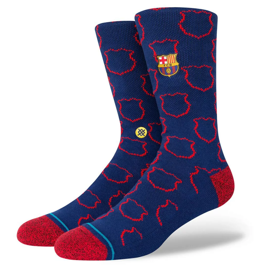 Stance Fcb Crest Socken L Navy günstig online kaufen