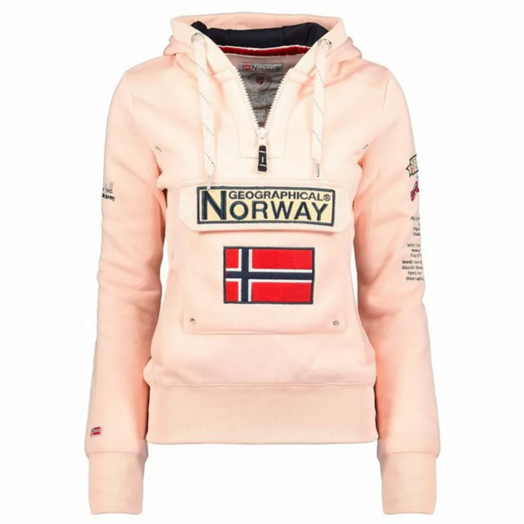 Geographical Norway Kapuzenpullover Gymclass by leyoley mit großer Bauchtas günstig online kaufen