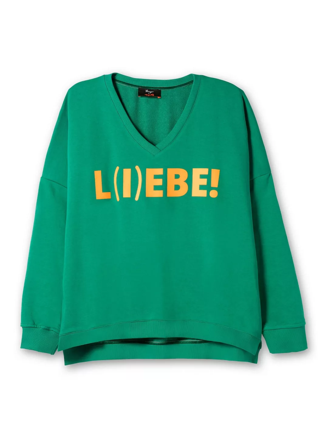 Sheego Sweatshirt "Große Größen", aus reiner Baumwolle günstig online kaufen