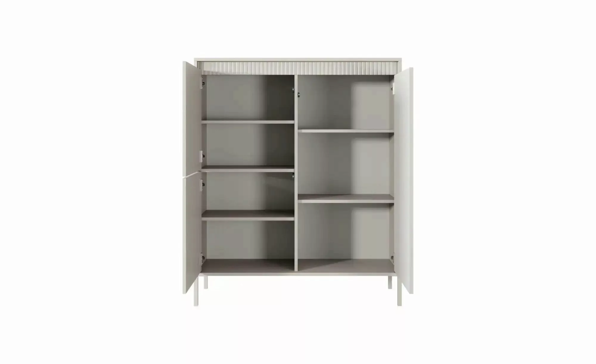 Highboard  Senso ¦ schwarz ¦ Maße (cm): B: 103 H: 123 Kommoden & Sideboards günstig online kaufen