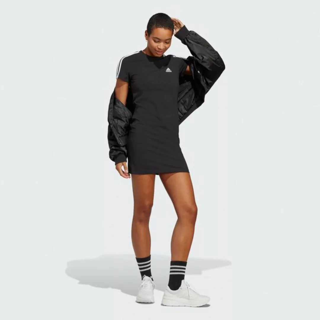 adidas Sportswear Shirtkleid ESSENTIALS 3STREIFEN KLEID (1-tlg) günstig online kaufen