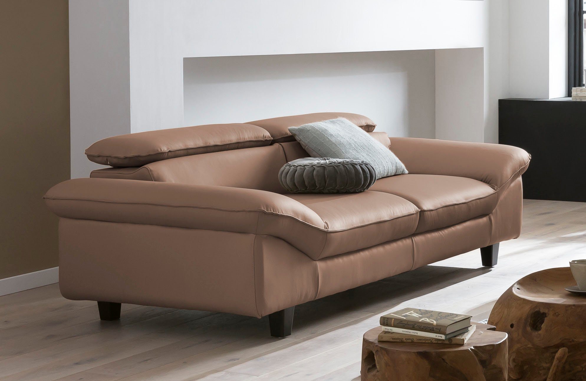 Home affaire 2-Sitzer "Pilot", Big-Sofa mit Kopfteilverstellung günstig online kaufen