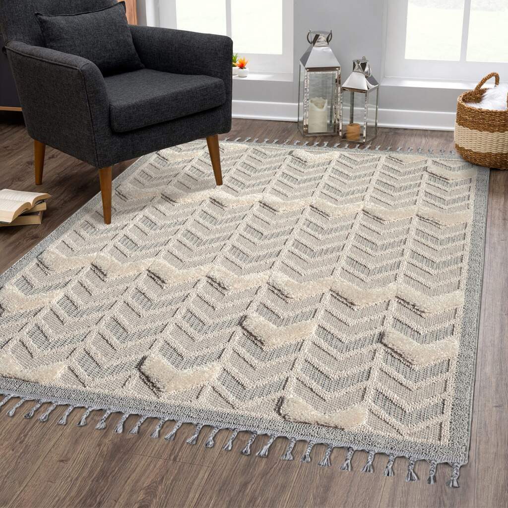 Carpet City Hochflor-Teppich »VALENCIA 920«, rechteckig, 20 mm Höhe, Läufer günstig online kaufen