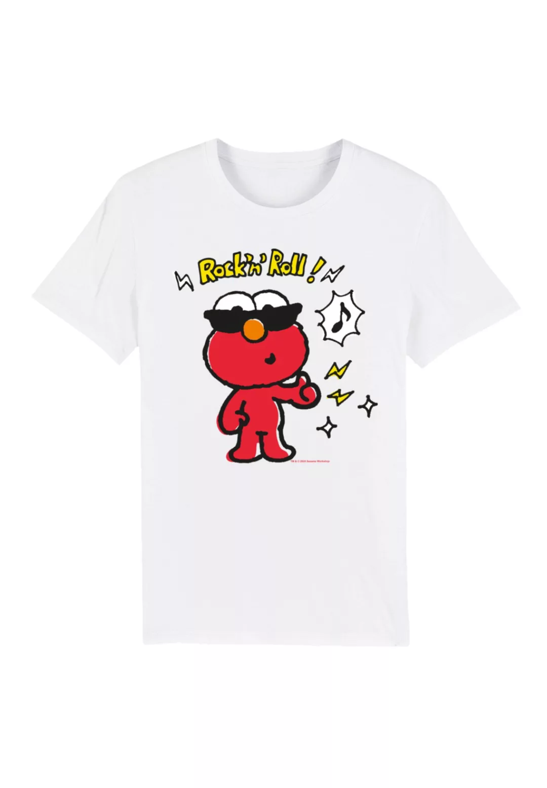 F4NT4STIC T-Shirt "Sesamstraße Elmo´s Rock´n Roll", Premium Qualität günstig online kaufen